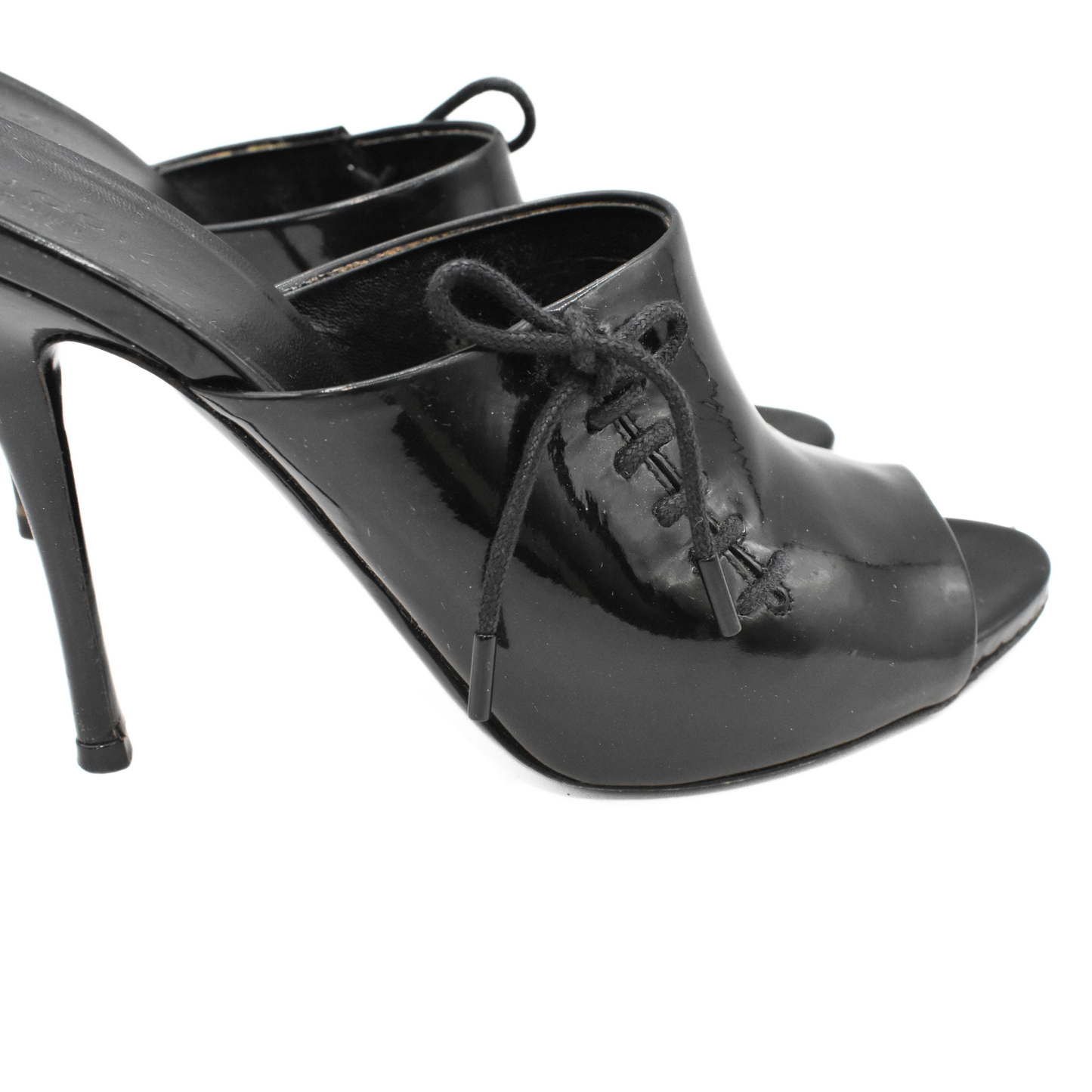 Gucci Lace Up Mules - Women's 39.5
