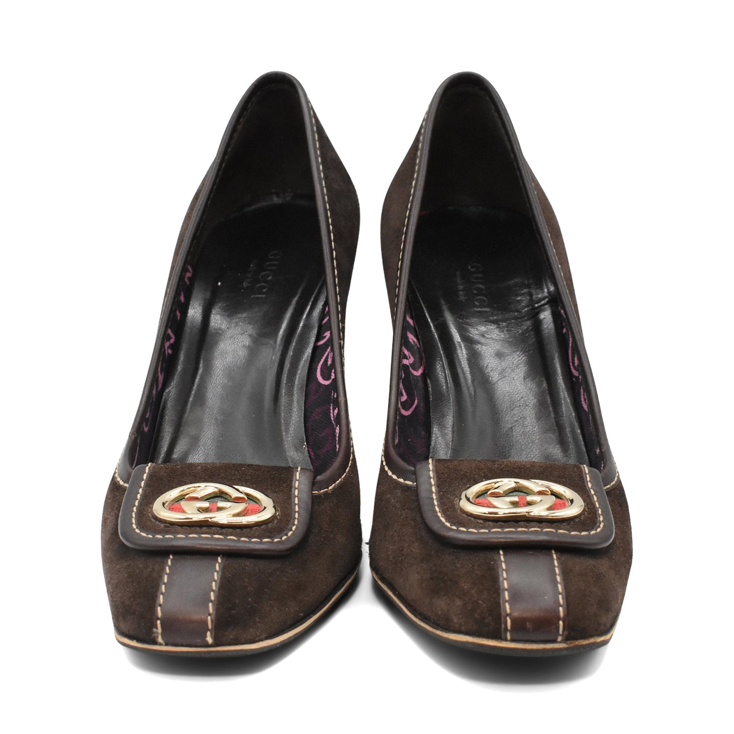 Gucci Interlocking GG Pumps - Women's 7.5