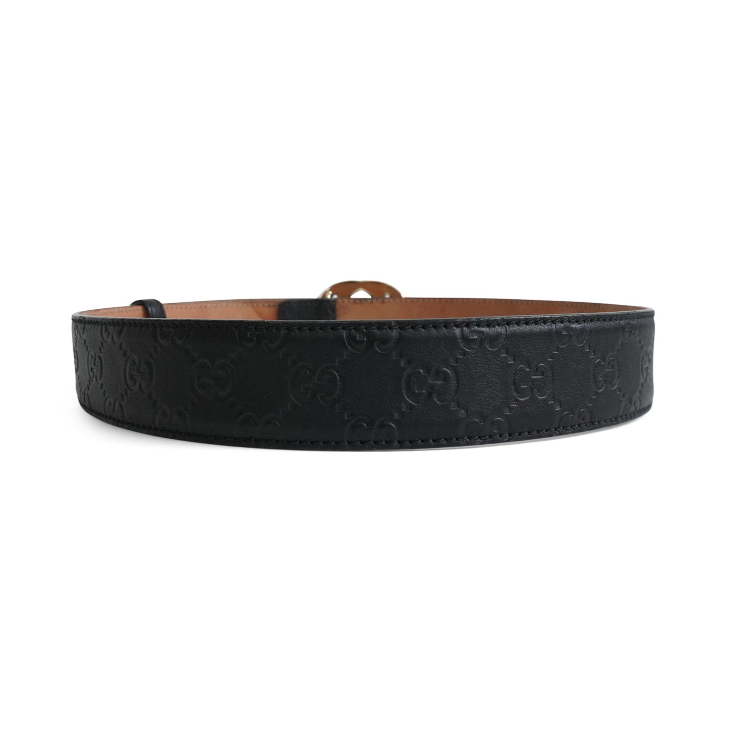 Gucci Monogram Belt - 85/34