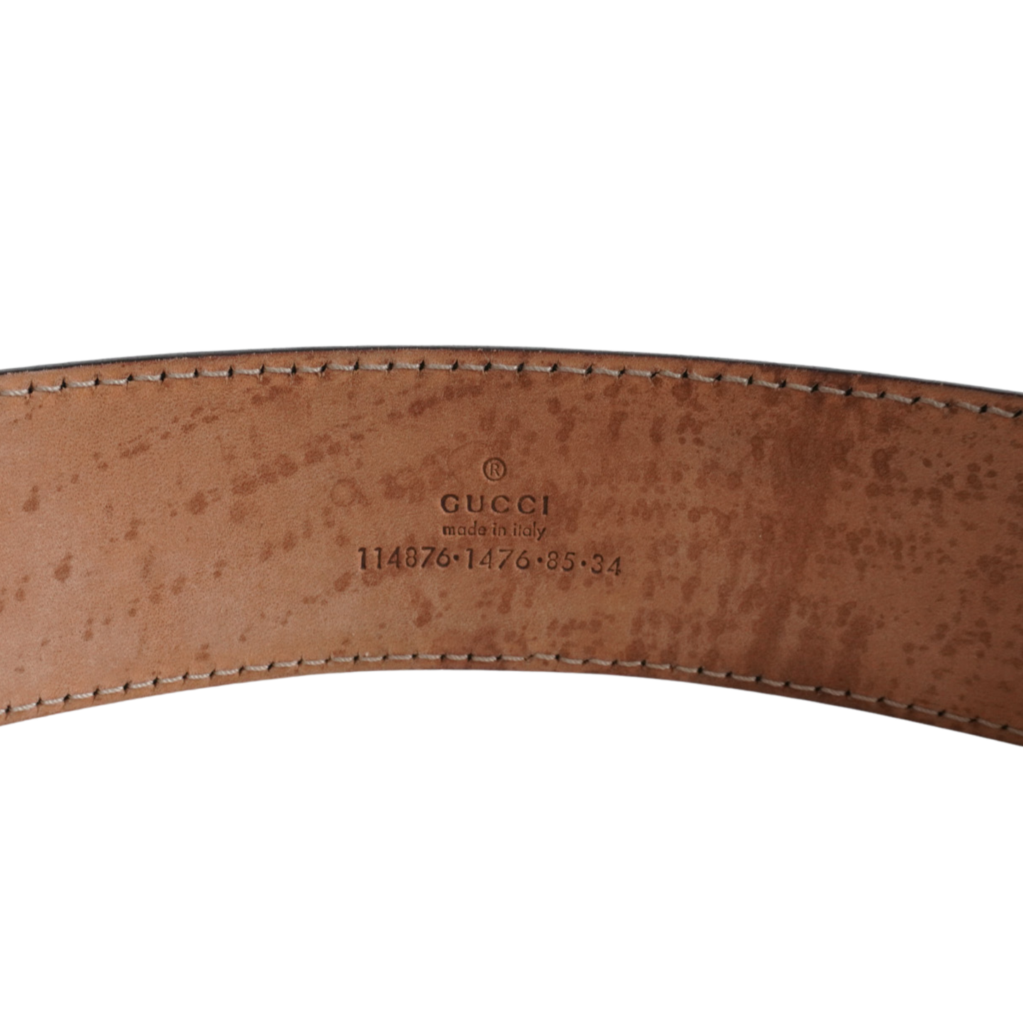 Gucci Monogram Belt - 85/34
