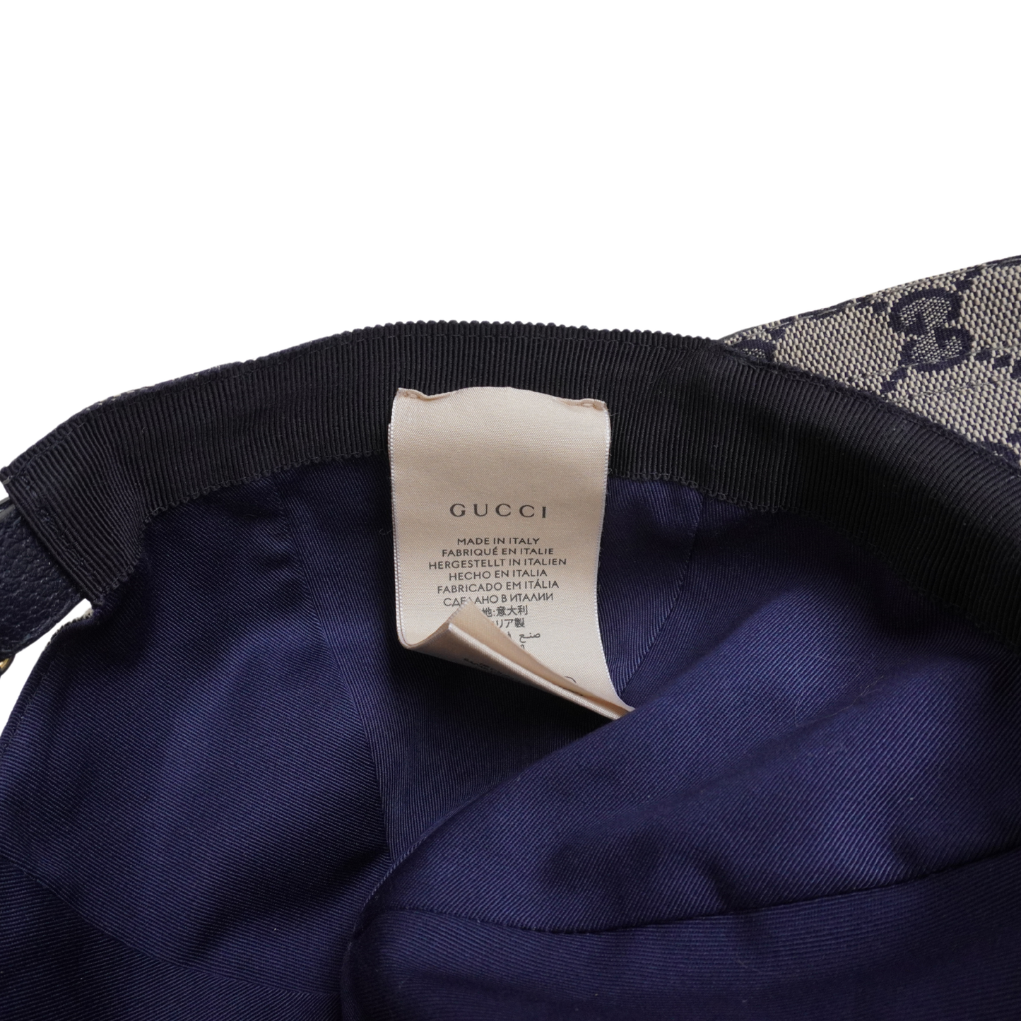Gucci Monogram Baseball Cap