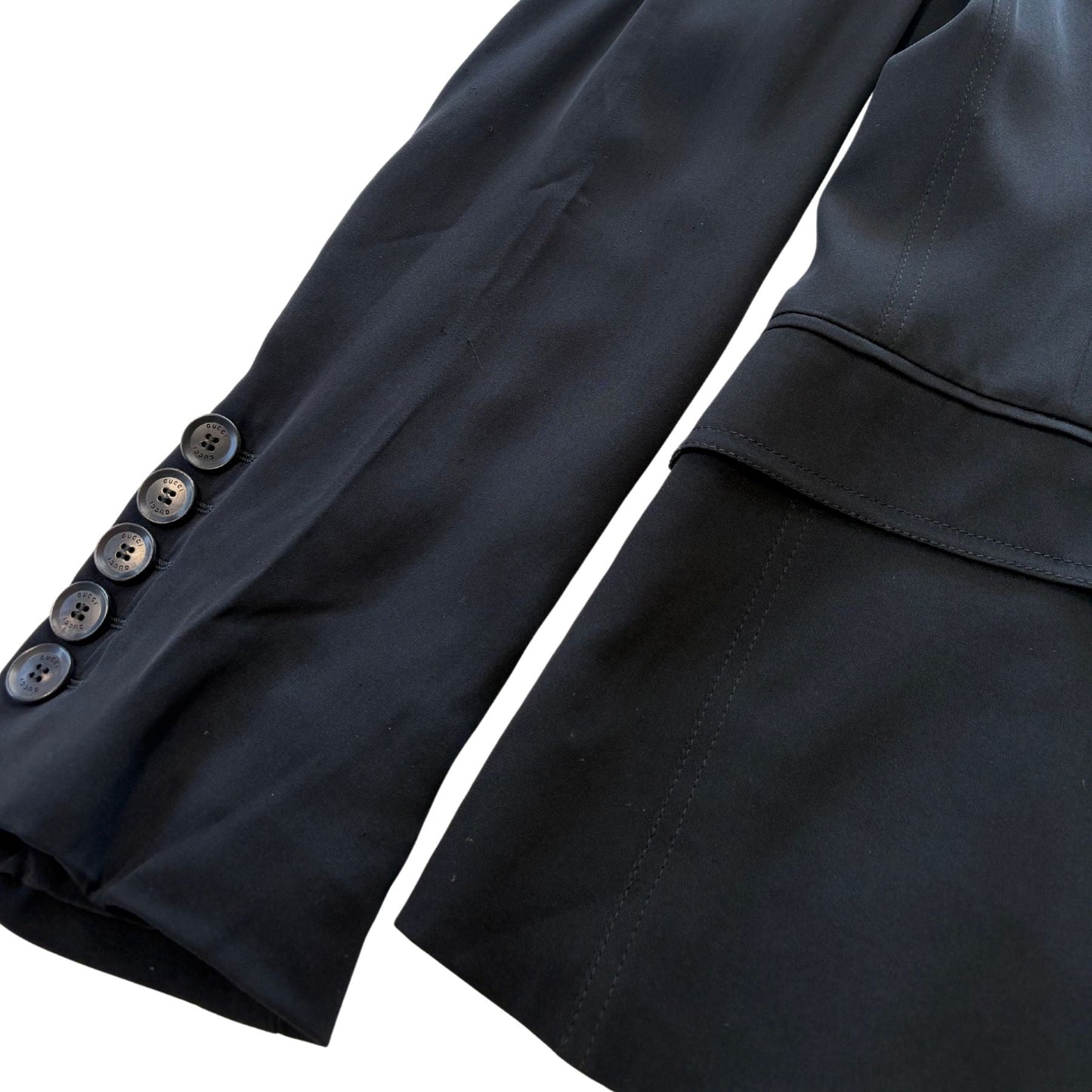 Gucci Silk Blazer - Women's S