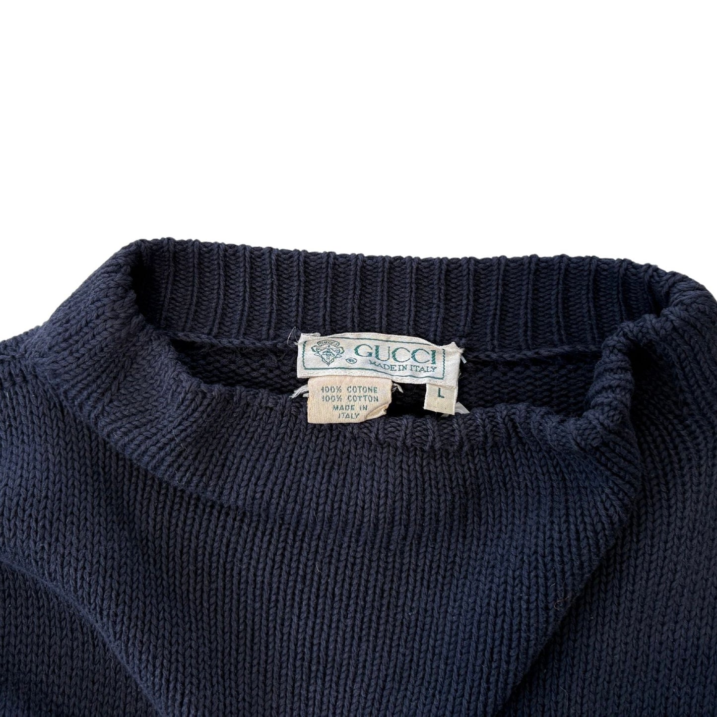Gucci Vintage Knit Sweater - Women's L