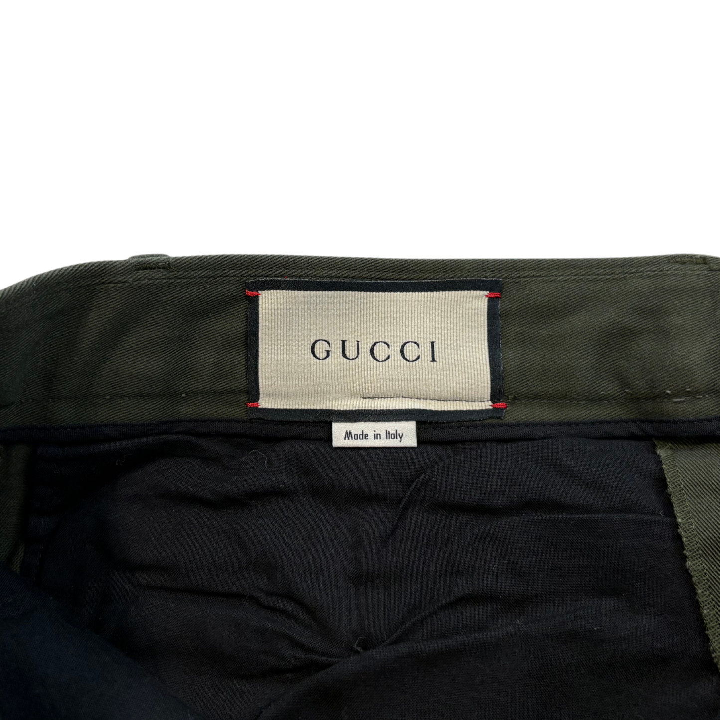 Gucci Olive Chinos - Men's 50