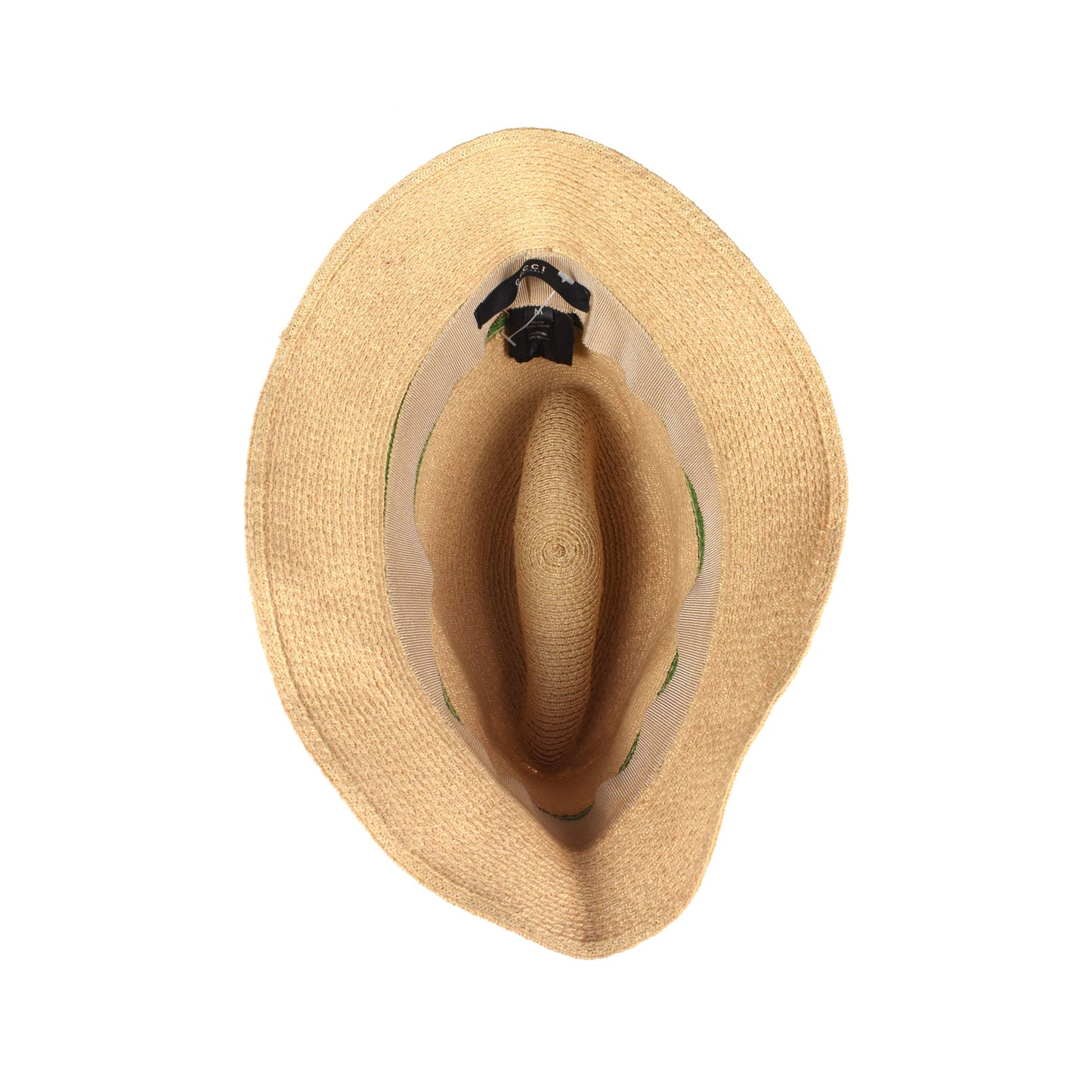 Gucci Straw Fedora Hat