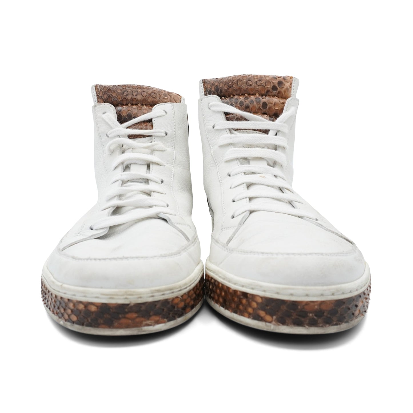 Gucci Python High-Top Sneakers - Men's 7.5