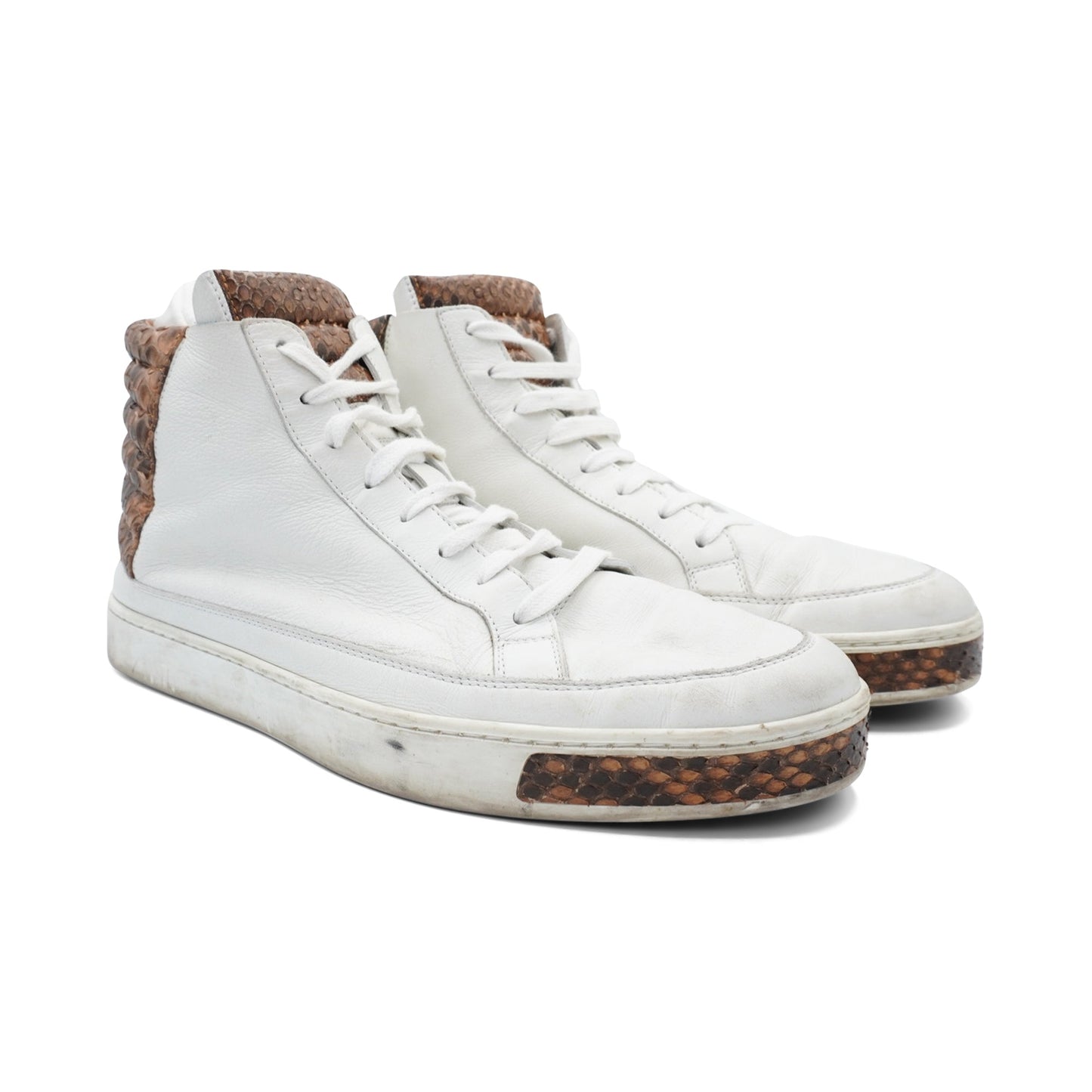 Gucci Python High-Top Sneakers - Men's 7.5