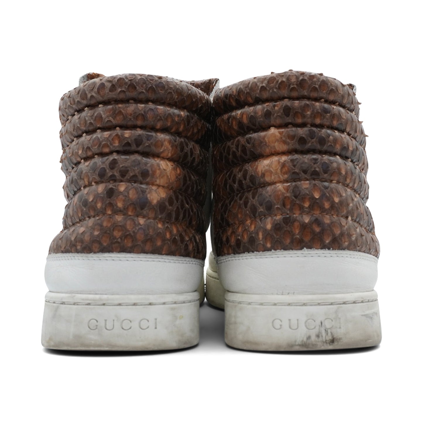 Gucci Python High-Top Sneakers - Men's 7.5