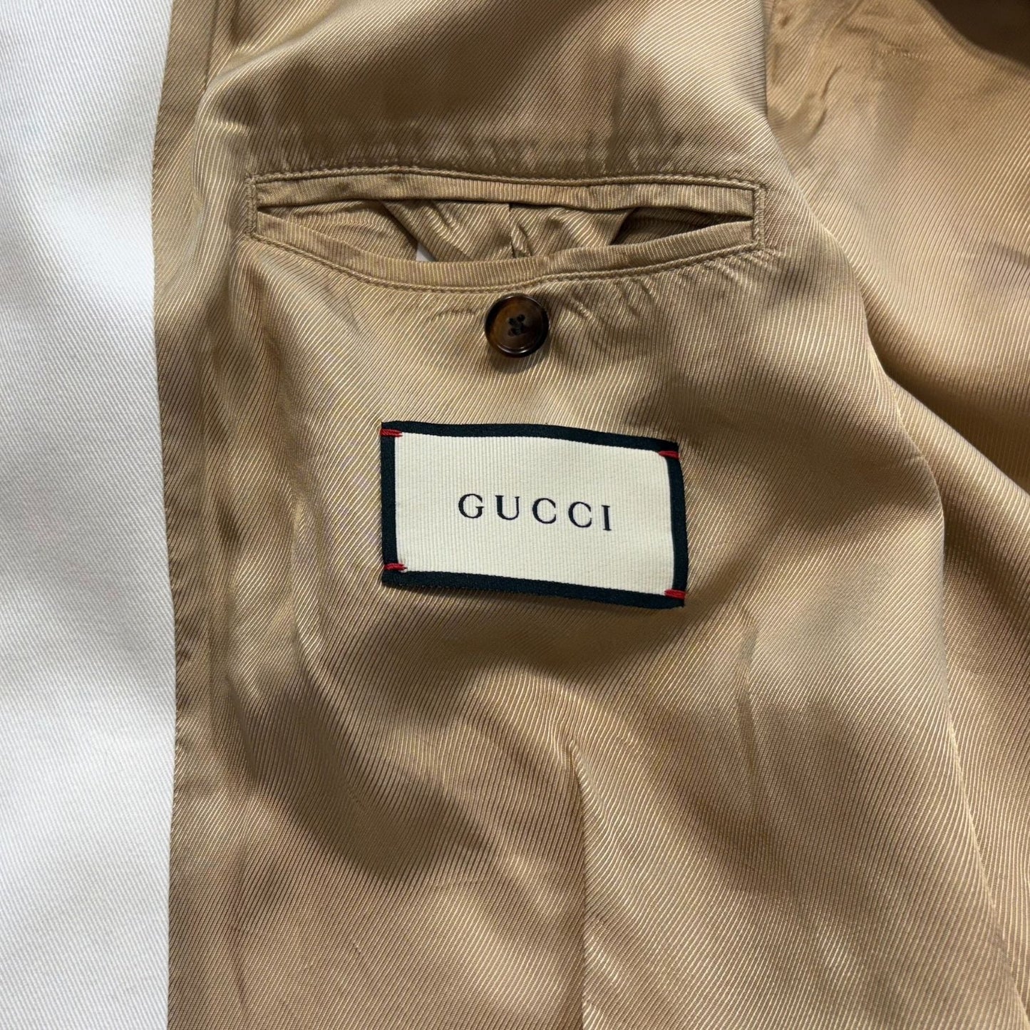 Gucci Striped Denim Jacket - Men's 50