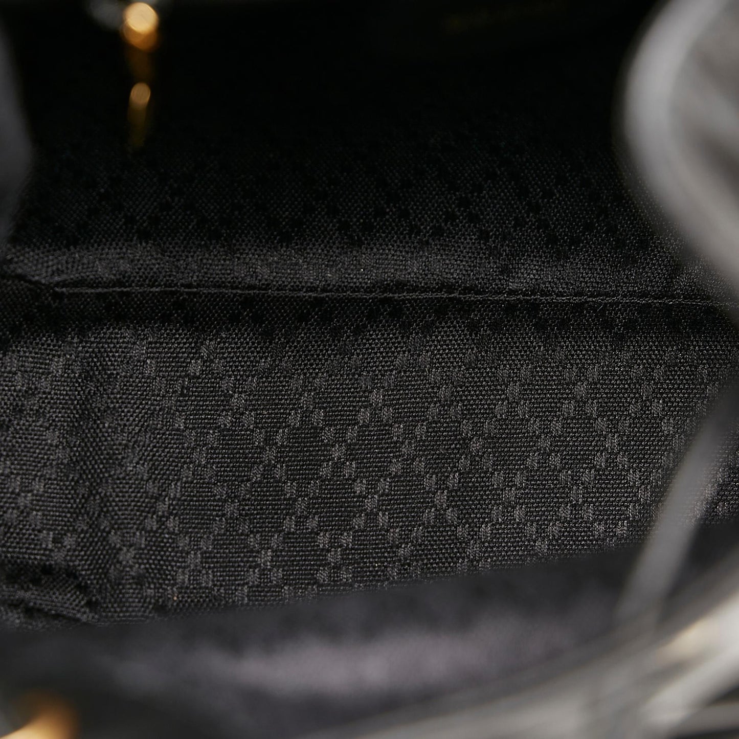 Gucci Bamboo Drawstring Leather Backpack