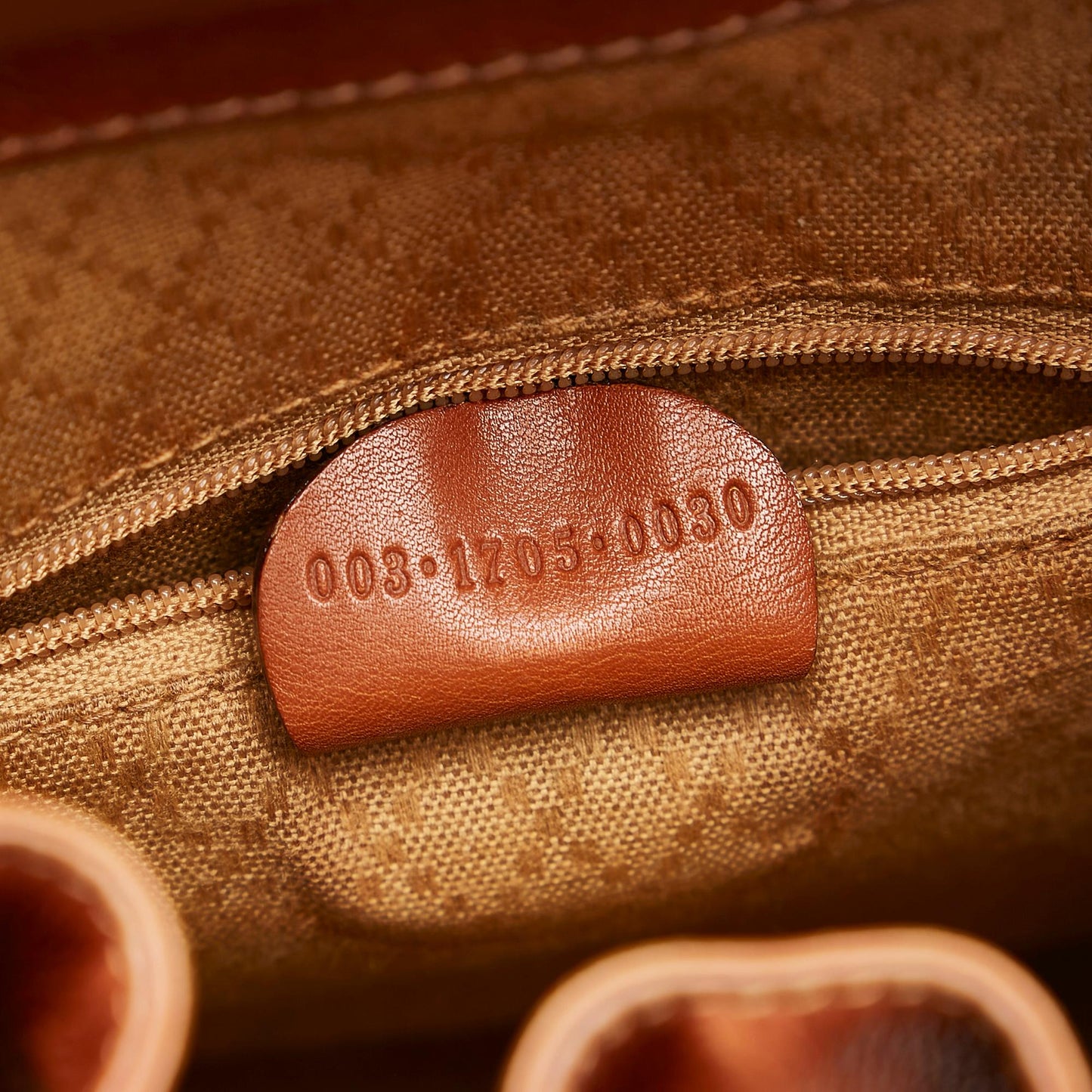 Gucci Bamboo Drawstring Leather Backpack