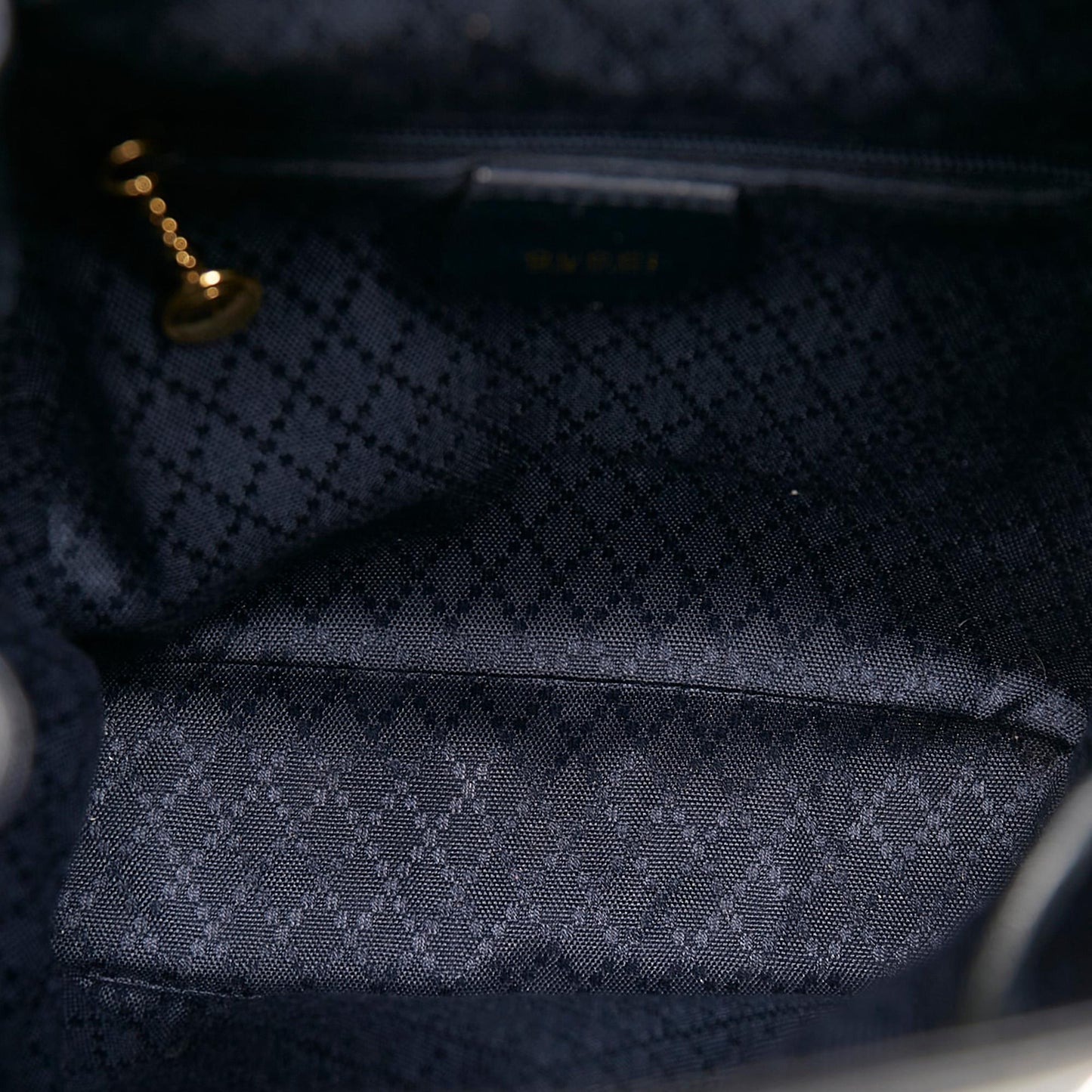 Gucci Bamboo Drawstring Leather Backpack