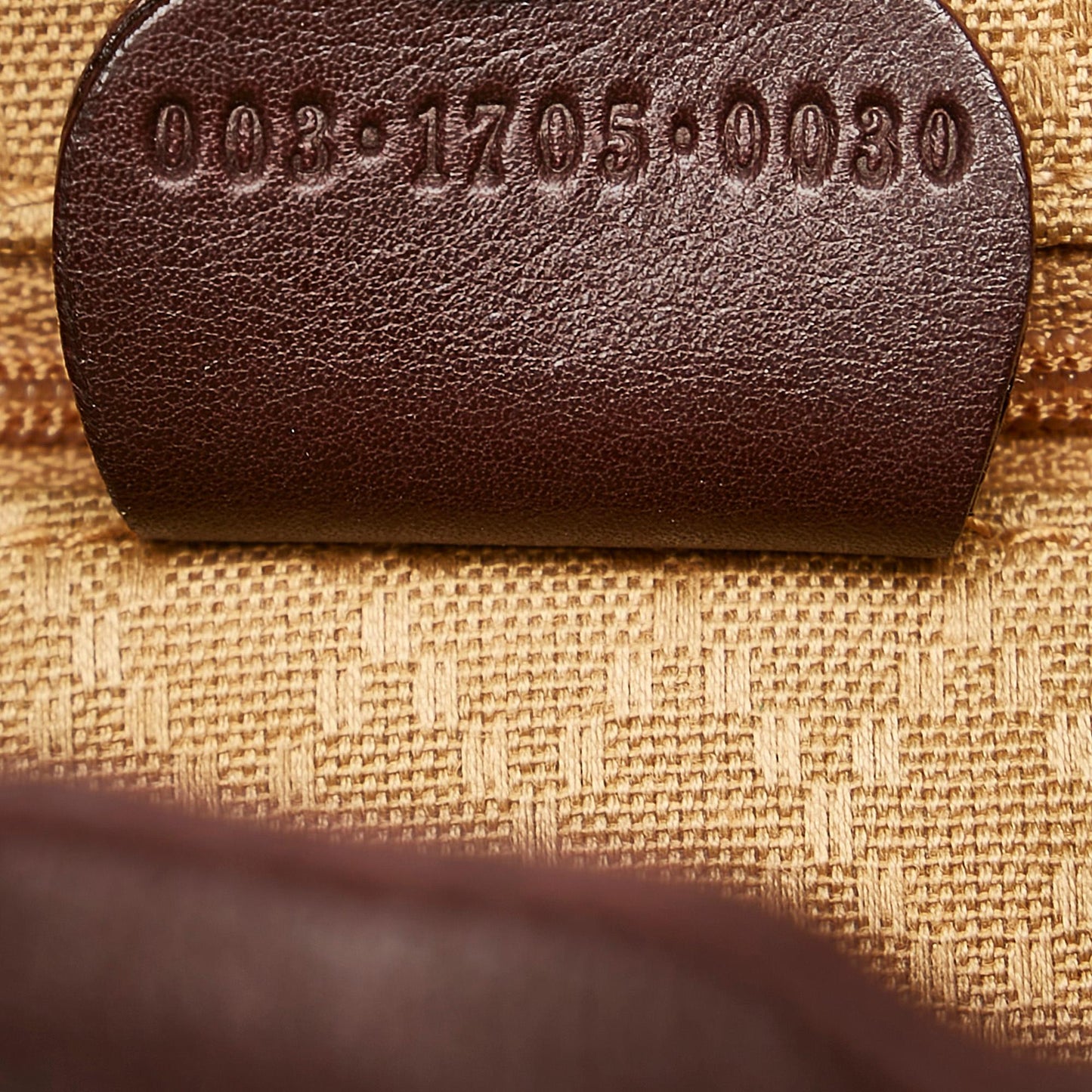 Gucci Bamboo Drawstring Leather Backpack