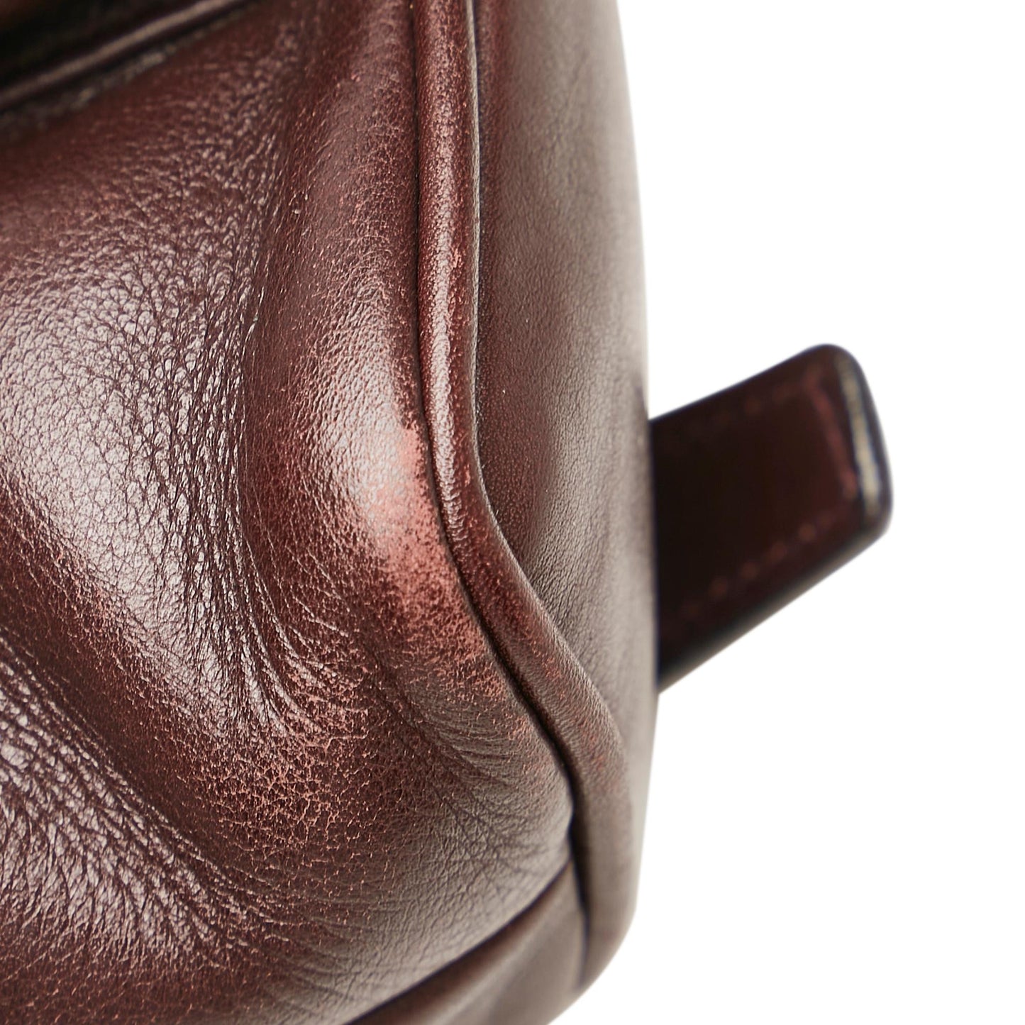 Gucci Bamboo Drawstring Leather Backpack