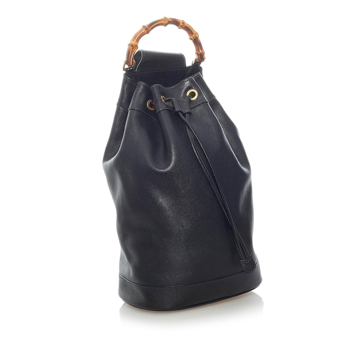 Gucci Bamboo Leather Backpack