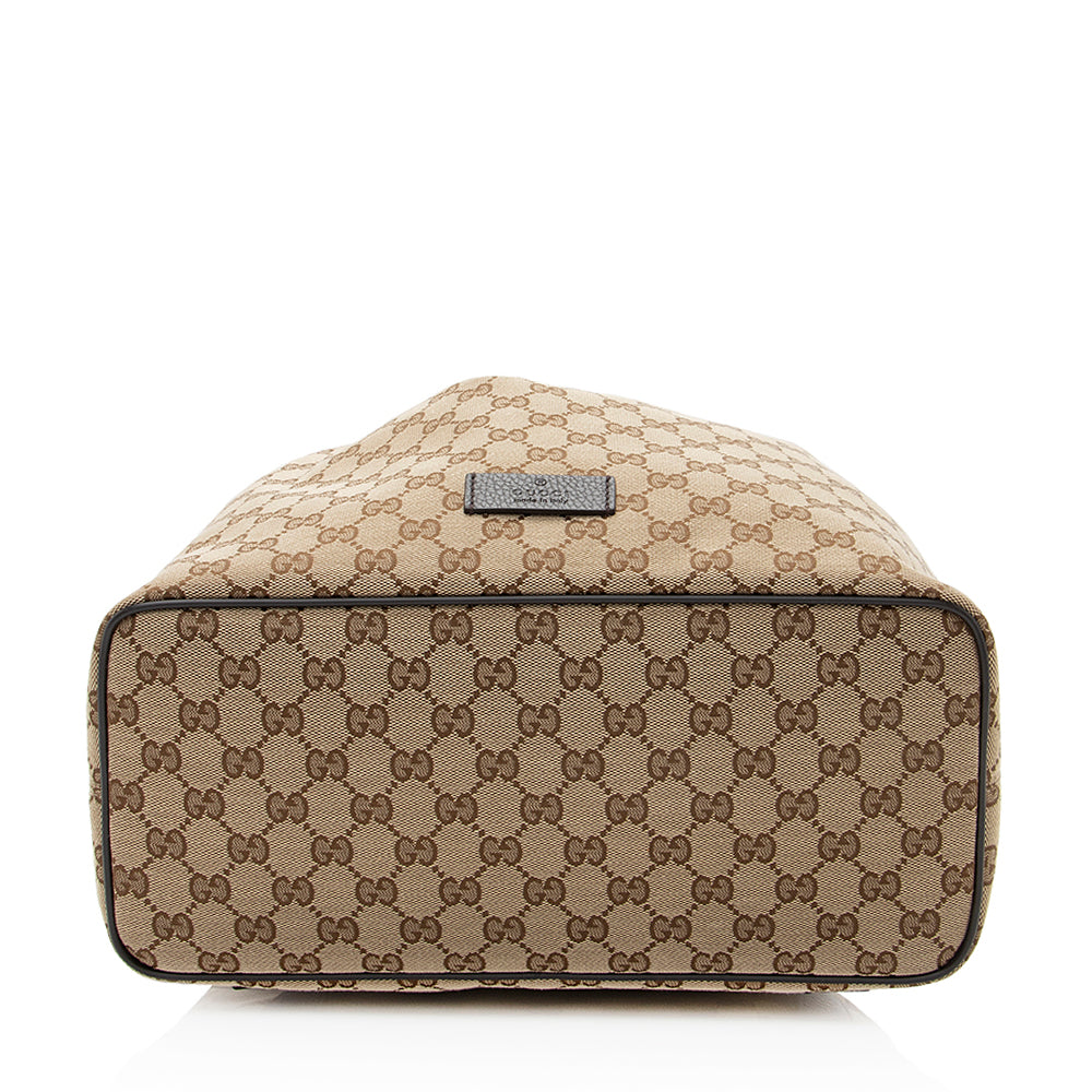 Gucci GG Canvas Drawstring Backpack