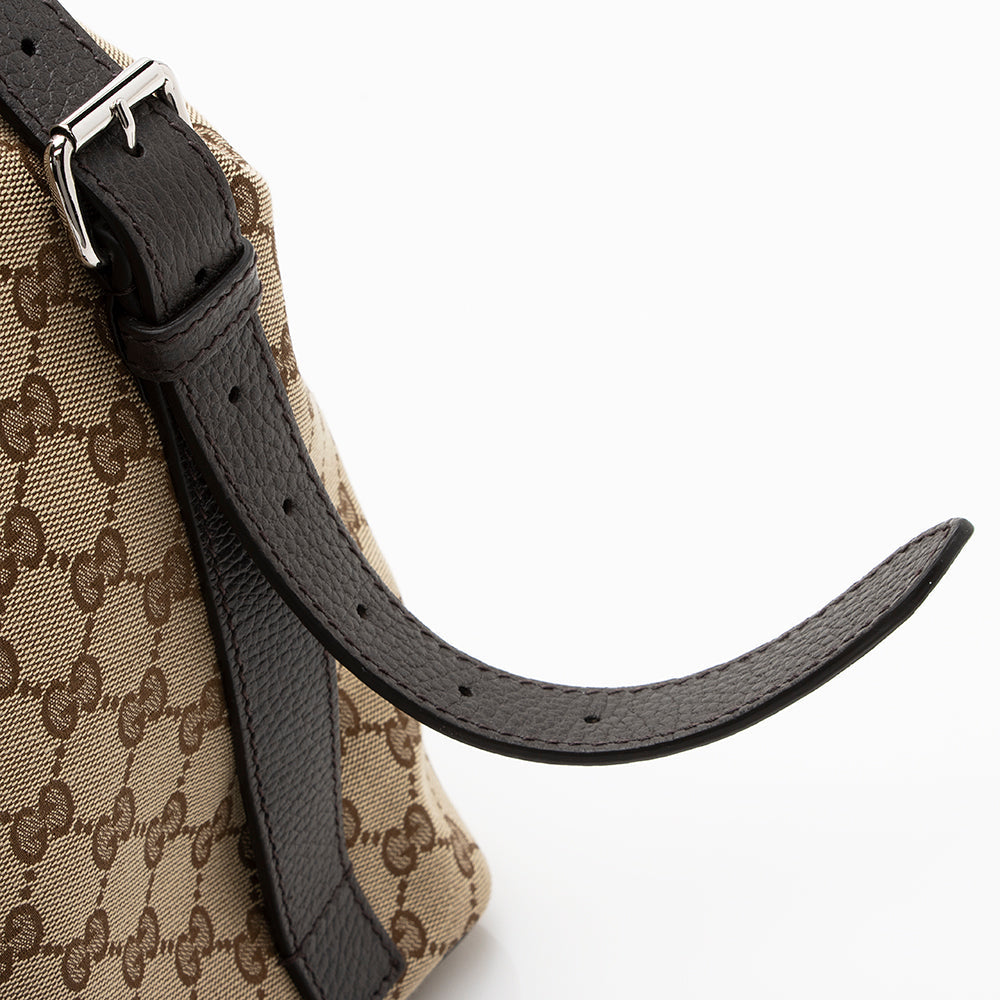 Gucci GG Canvas Drawstring Backpack