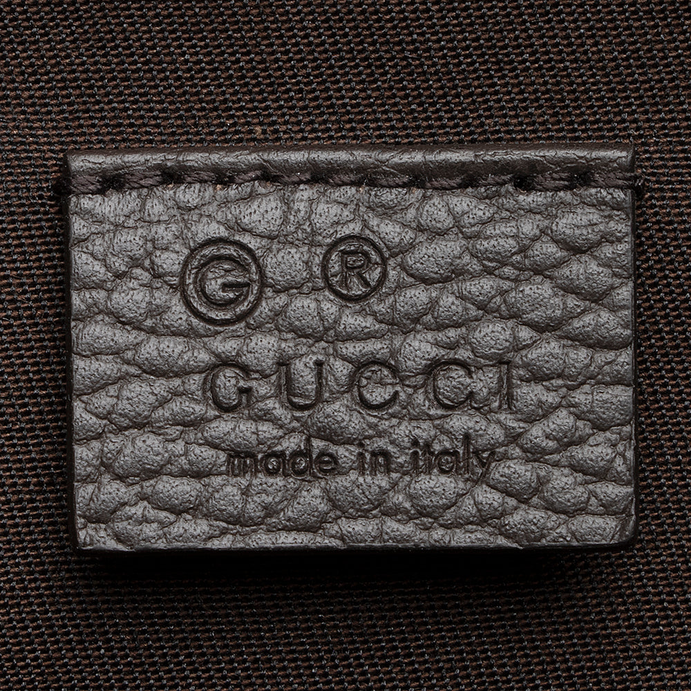 Gucci GG Canvas Drawstring Backpack
