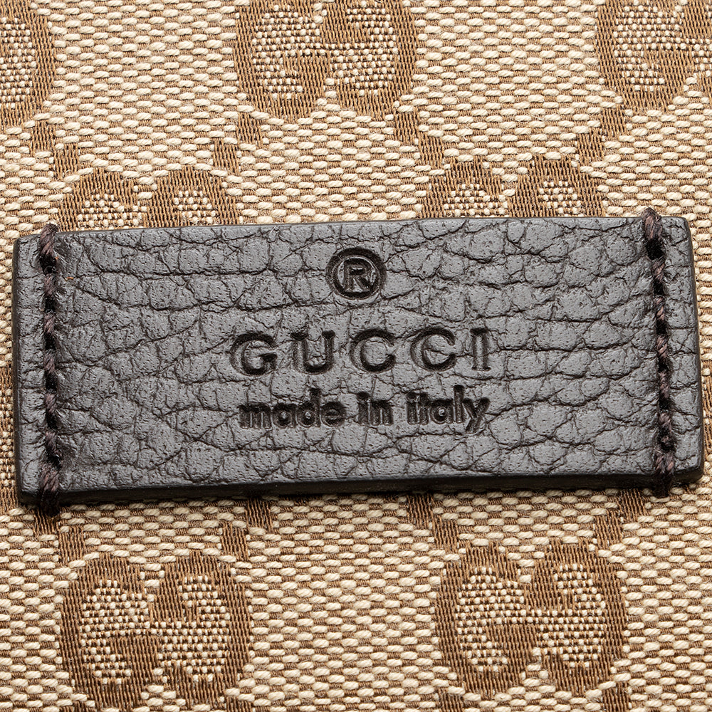 Gucci GG Canvas Drawstring Backpack