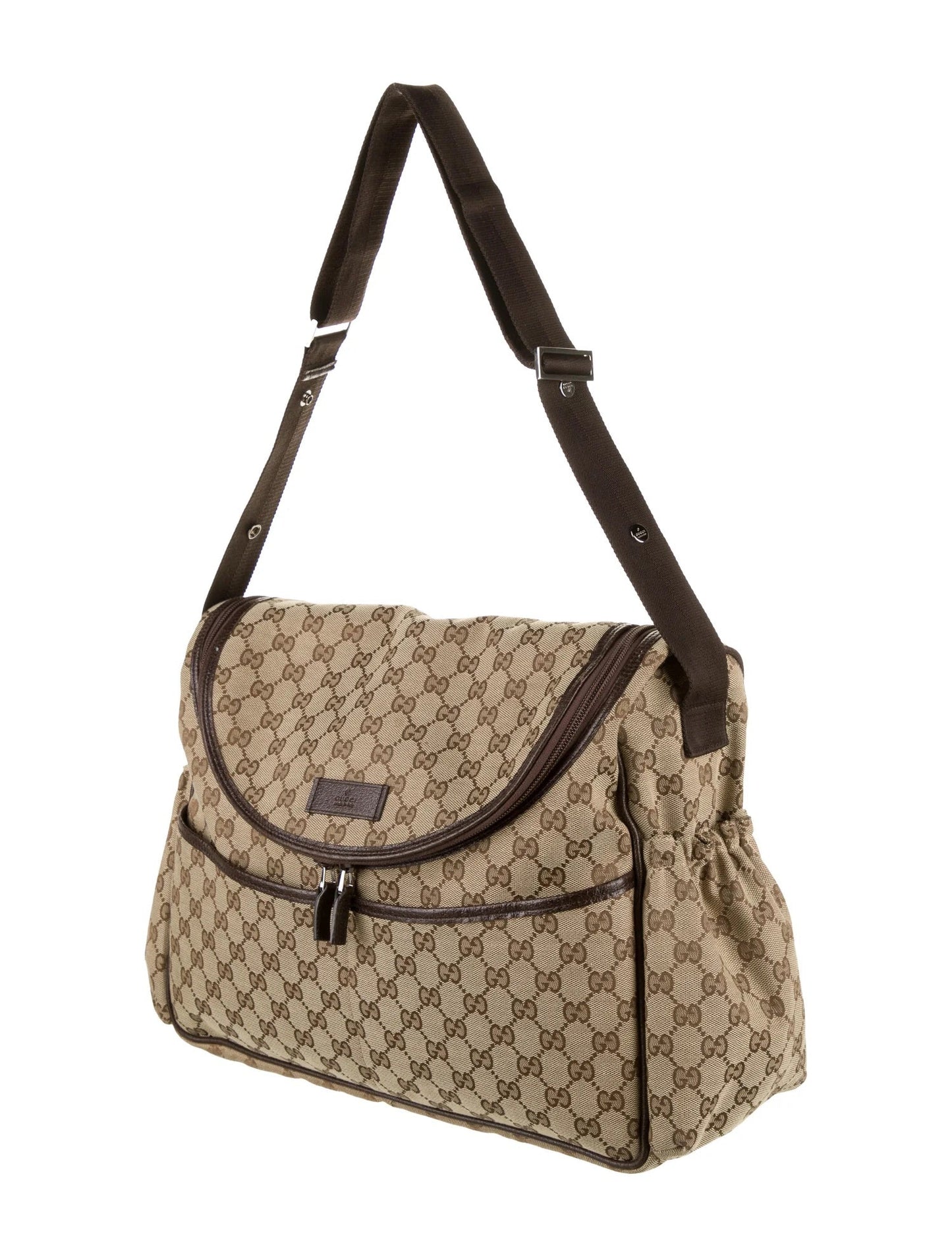 GUCCI GG SUPREME DIAPER BAG