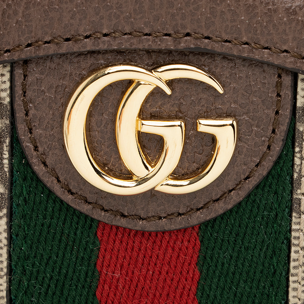 Gucci GG Supreme Ophidia Round Mini Backpack