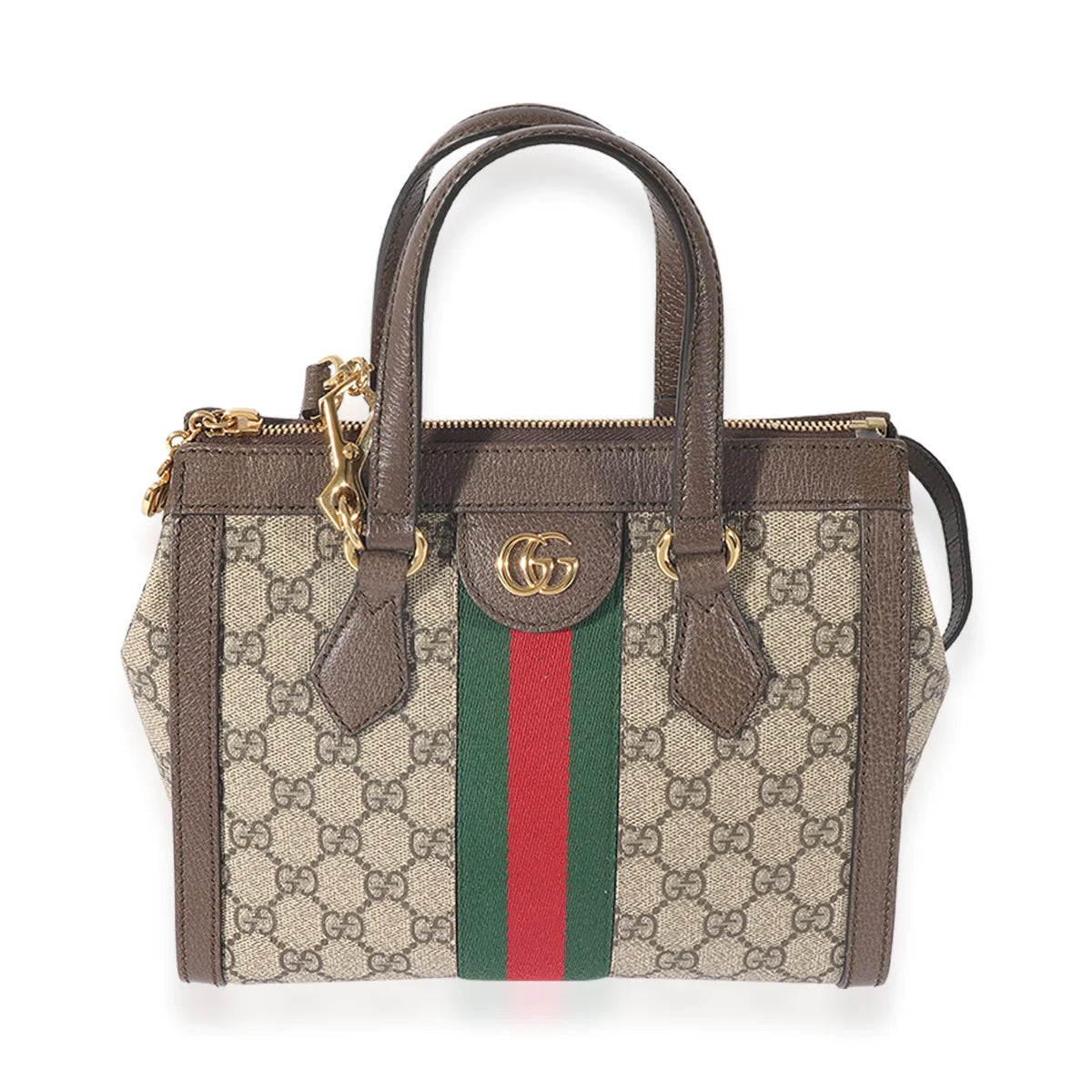 GUCCI GG SUPREME SMALL OPHIDIA TOTE BAG