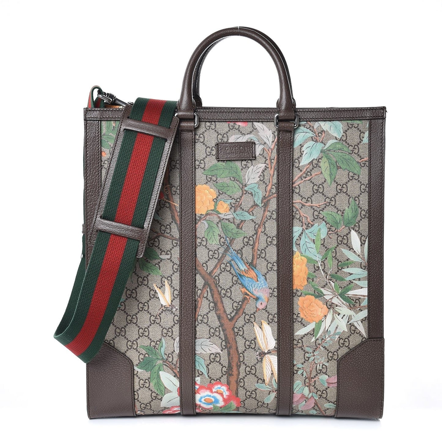 Gucci GG Supreme Monogram Tian Print Tote