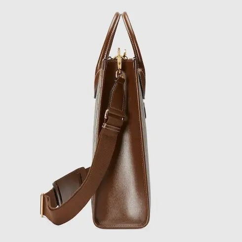 GUCCI GG SUPREME VERTICAL MEDIUM TOTE BAG