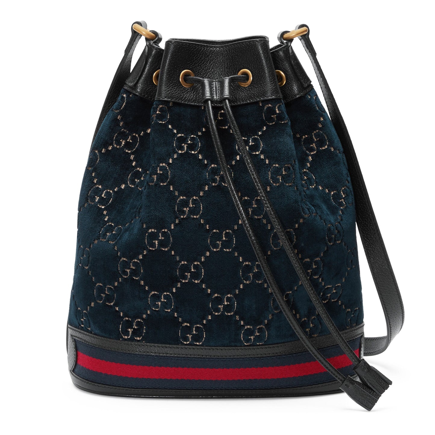 Gucci GG Velvet Bucket Bag