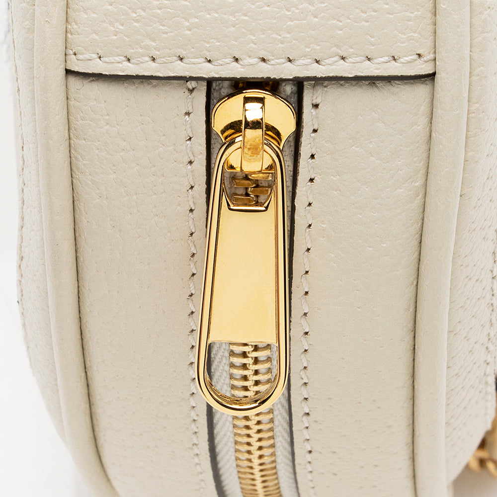 Gucci Leather Ophidia Round Mini Backpack - FINAL SALE