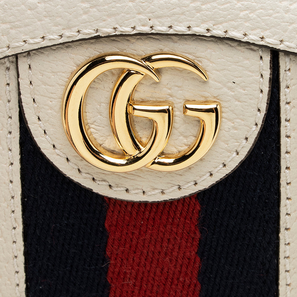 Gucci Leather Ophidia Round Mini Backpack - FINAL SALE