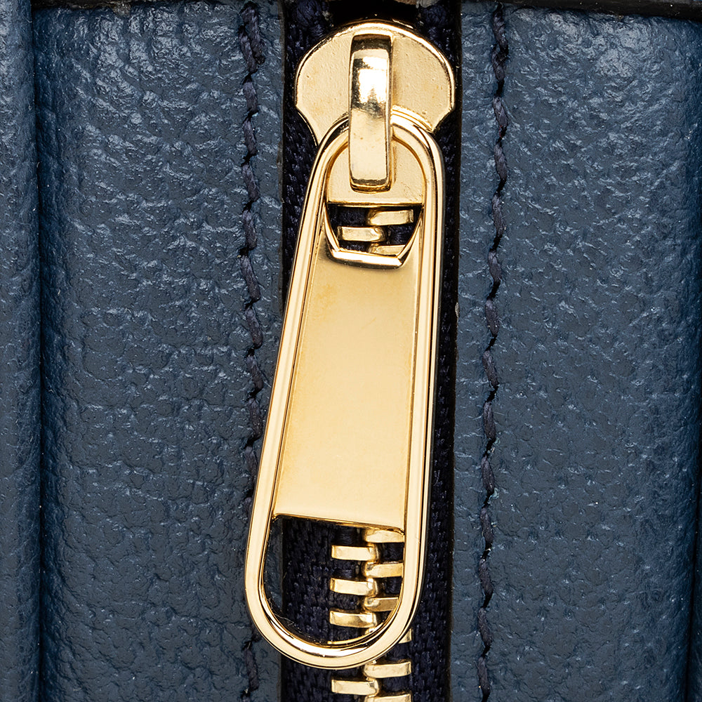 Gucci Leather Ophidia Round Mini Backpack