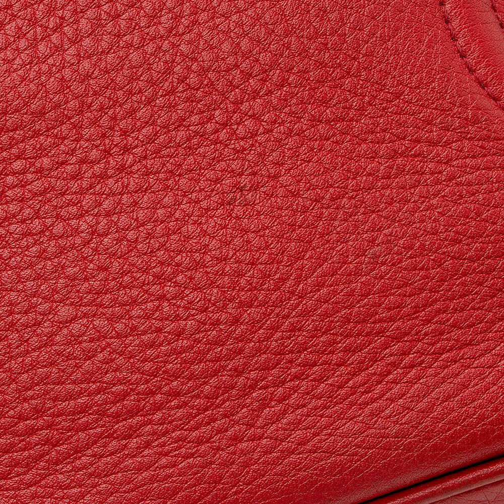 Gucci Leather Soho Drawstring Backpack
