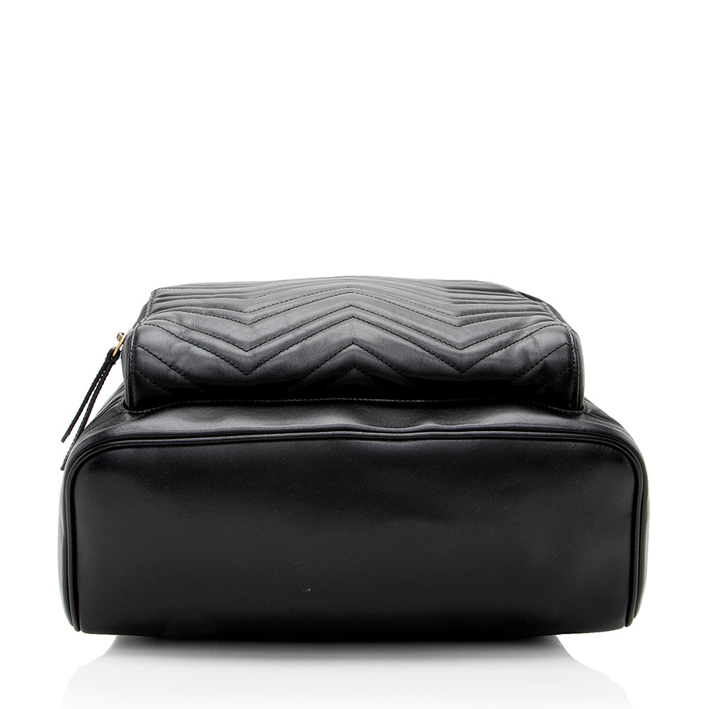 Gucci Matelasse Leather GG Marmont Day Backpack