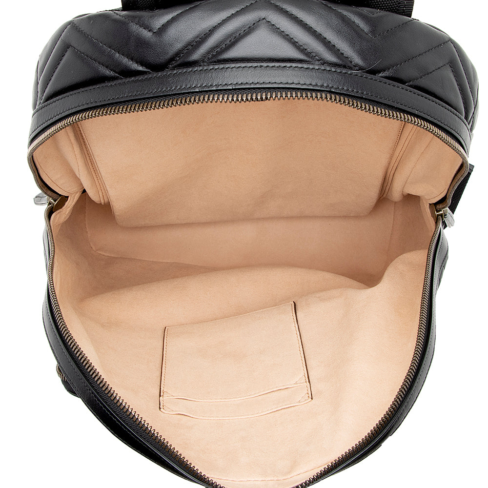 Gucci Matelasse Leather GG Marmont Day Backpack