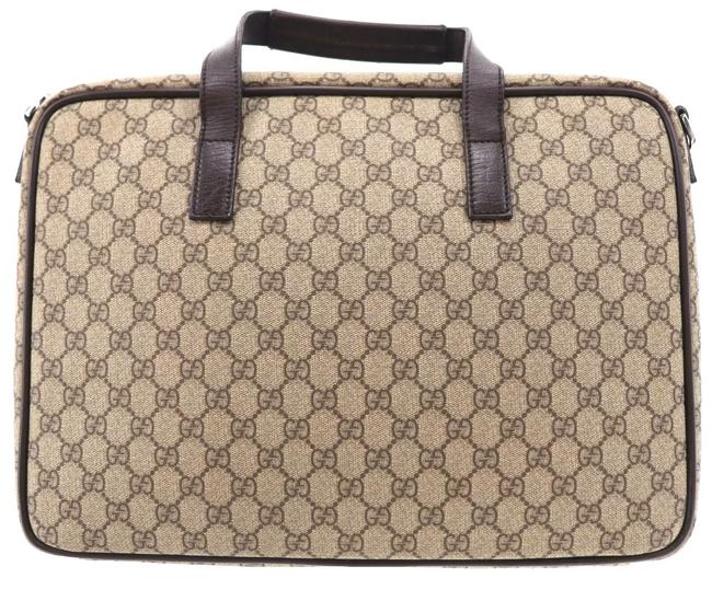 Gucci Monogram Unisex Laptop Handbag
