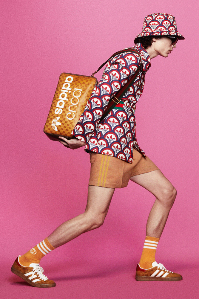 GUCCI X ADIDAS GG MEDIUM SHOULDER BAG