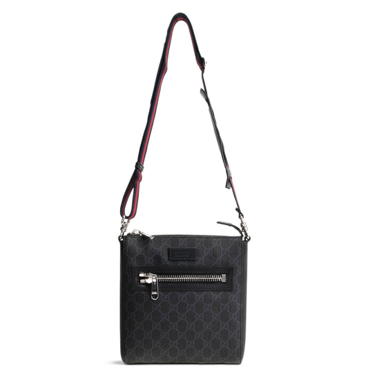 GUCCI GG Supreme Messenger- Black