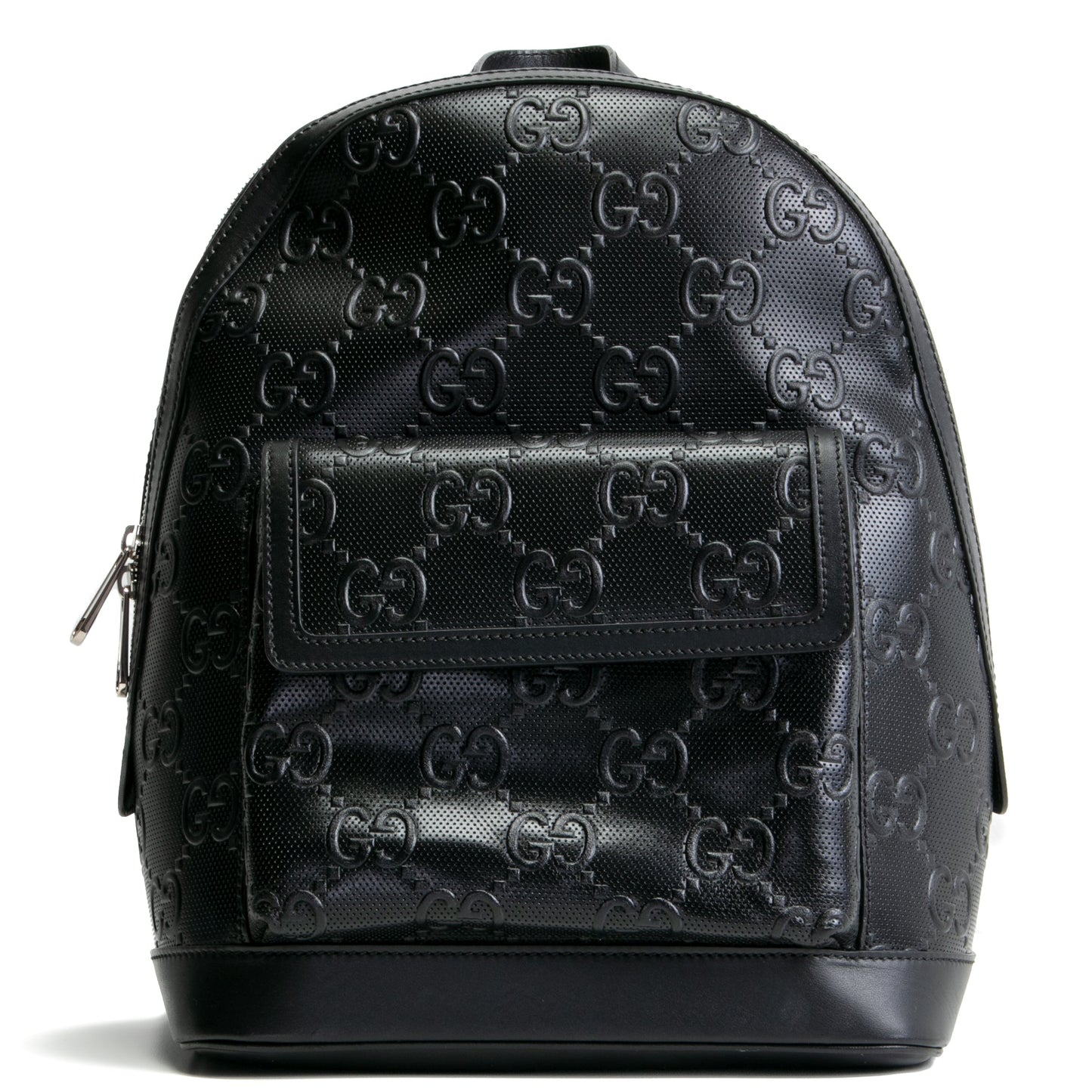GUCCI GG Tennis Embossed Backpack- Black
