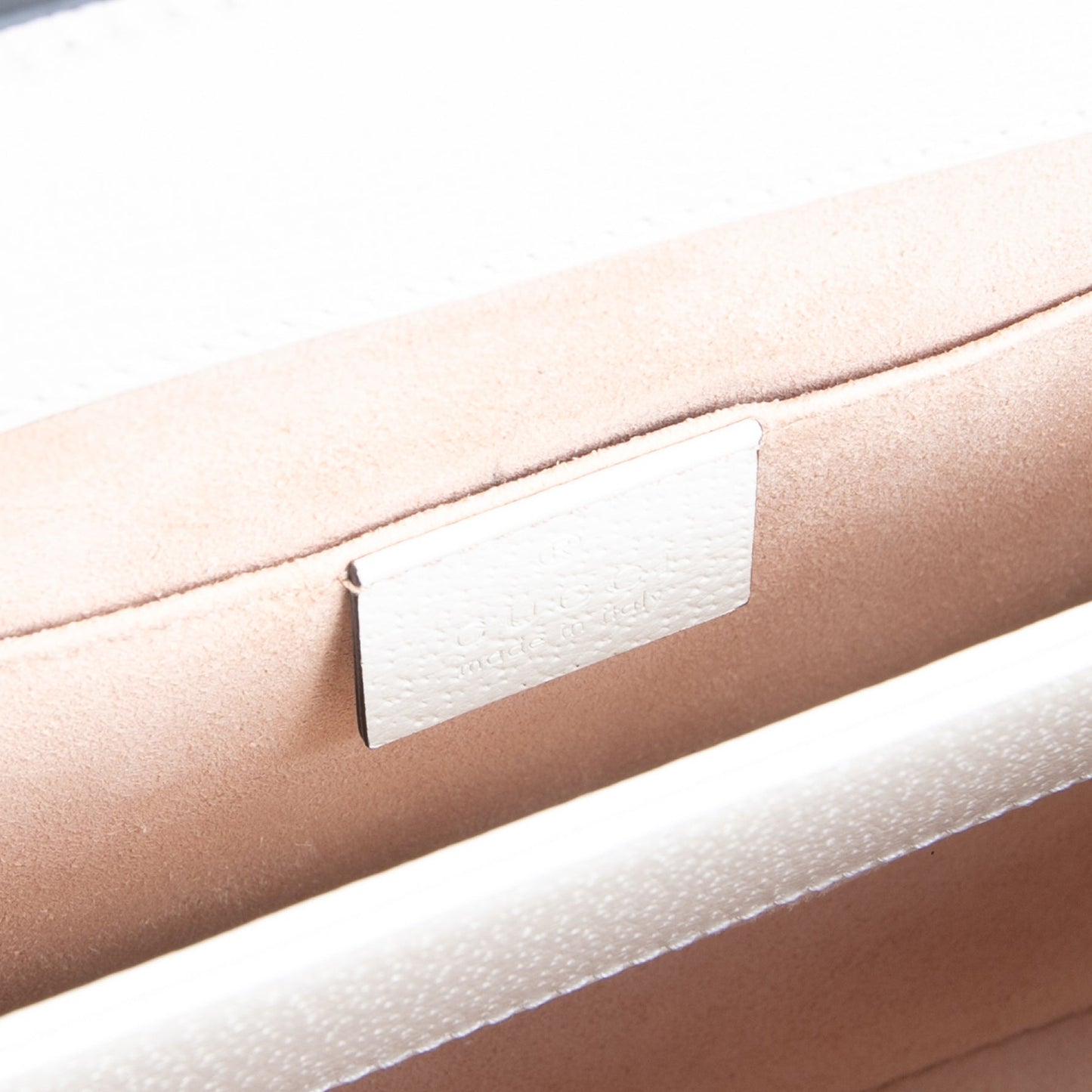 GUCCI Ophidia Floral GG Supreme Chain Shoulder Bag- White OUTLET FINAL SALE