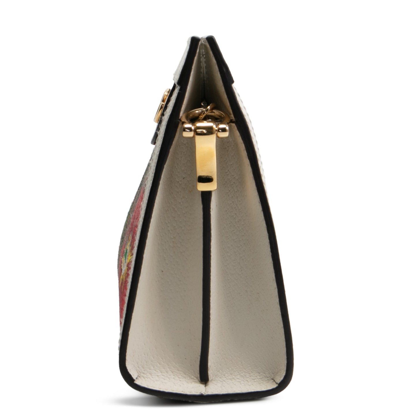 GUCCI Ophidia Floral GG Supreme Chain Shoulder Bag- White OUTLET FINAL SALE