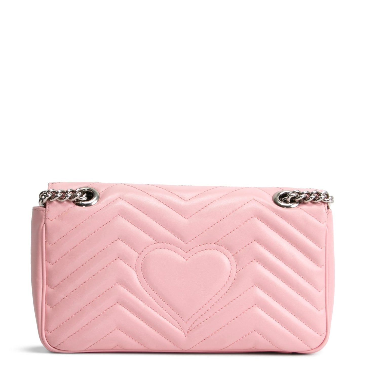 GUCCI Marmont Matelasse Flap Bag Small - Pink