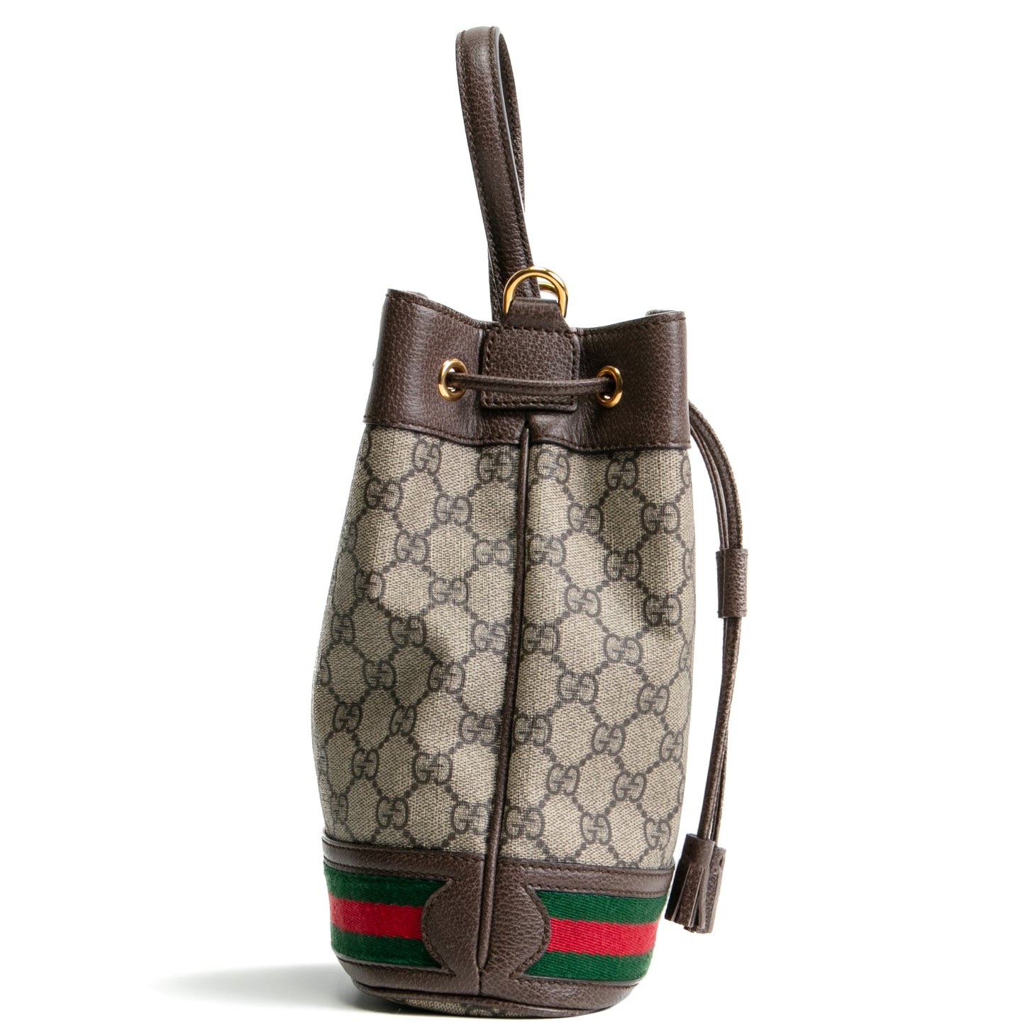 GUCCI GG Supreme Ophidia Bucket Bag