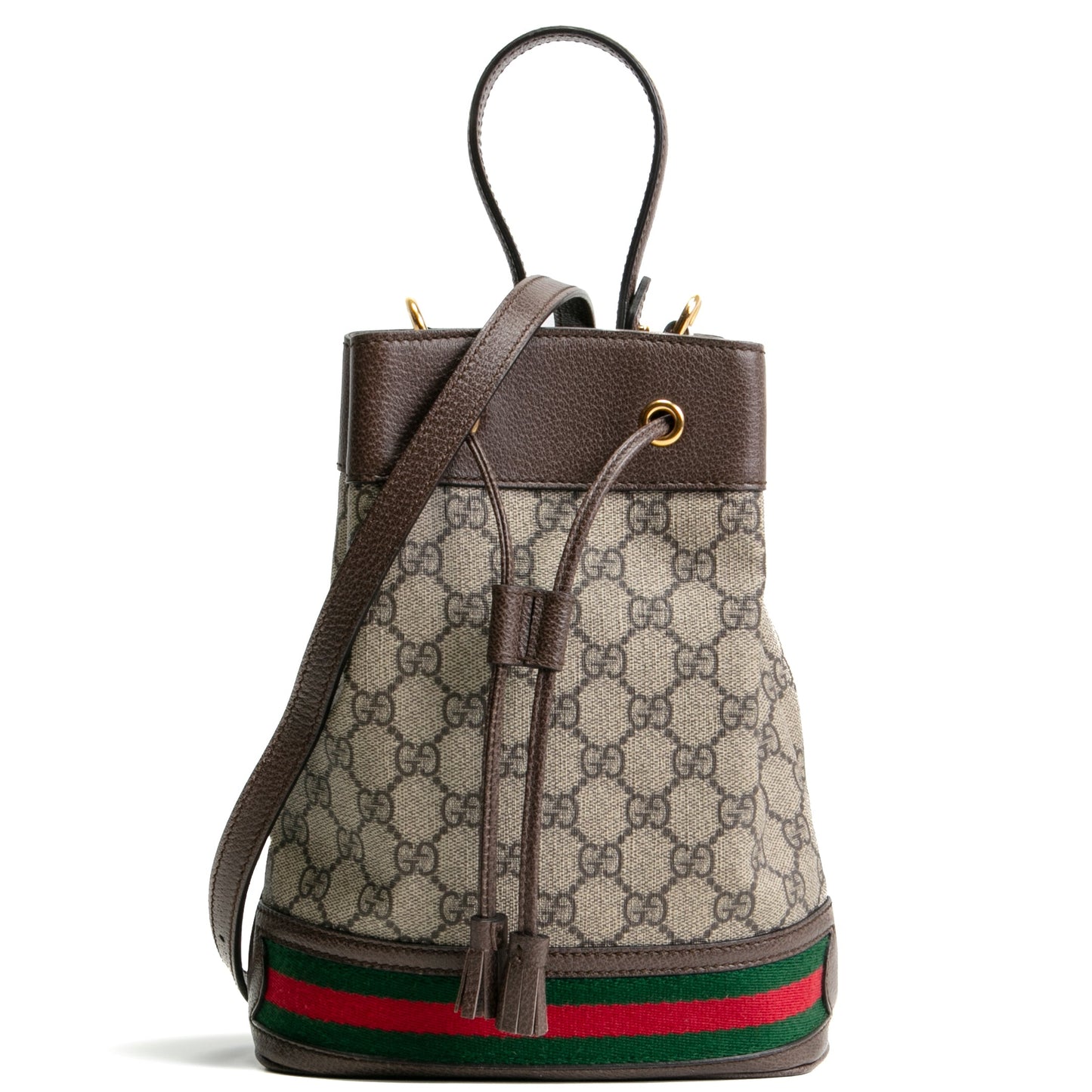 GUCCI GG Supreme Ophidia Bucket Bag