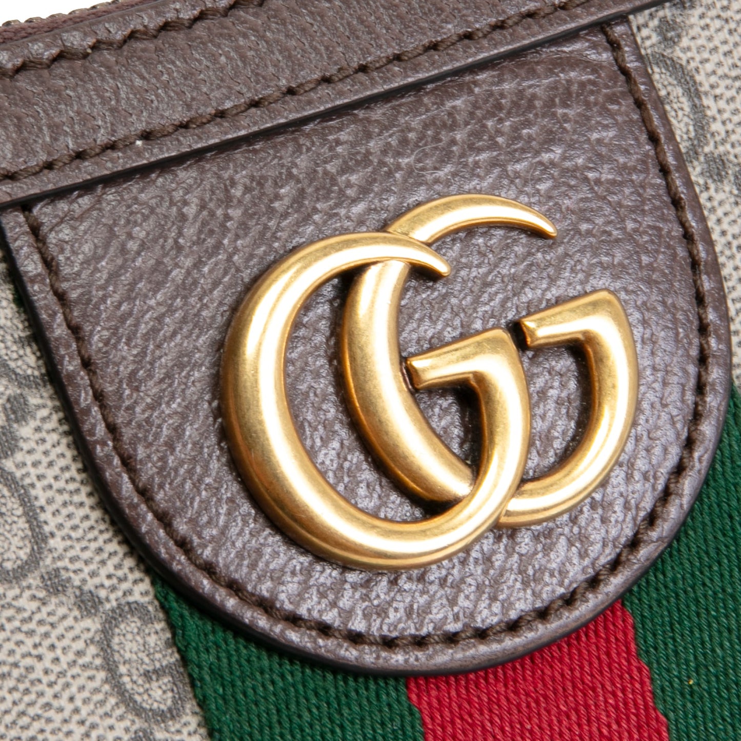GUCCI Small GG Supreme Ophidia Half Moon