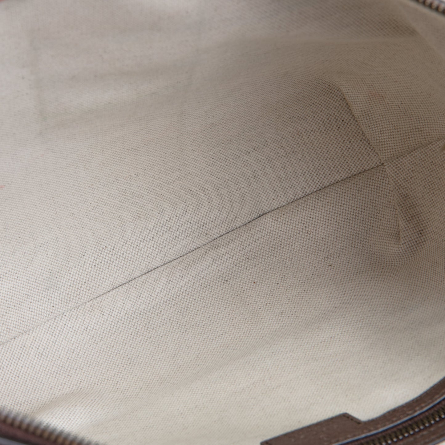 GUCCI Small GG Supreme Ophidia Half Moon