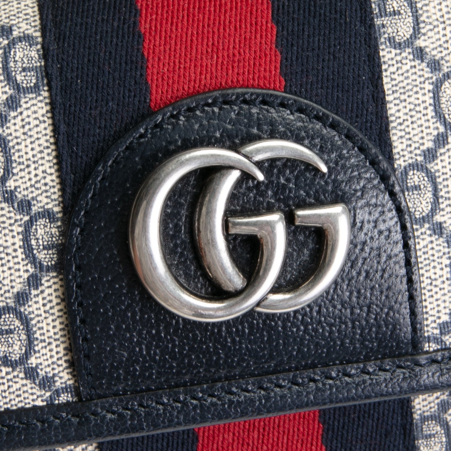 GUCCI Ophidia Small Belt Bag - Navy
