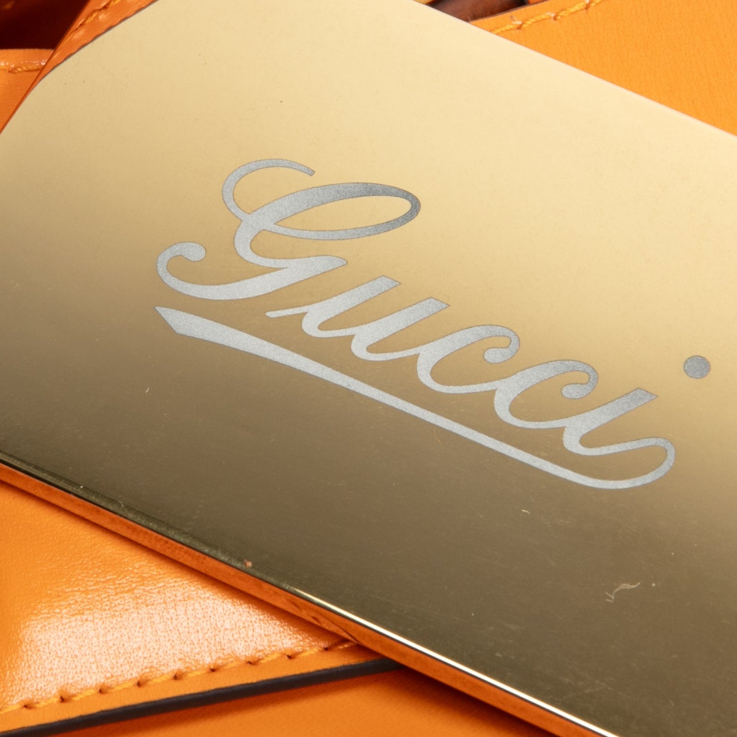 GUCCI Small Bamboo 1947 Shoulder Bag - Marigold Yellow