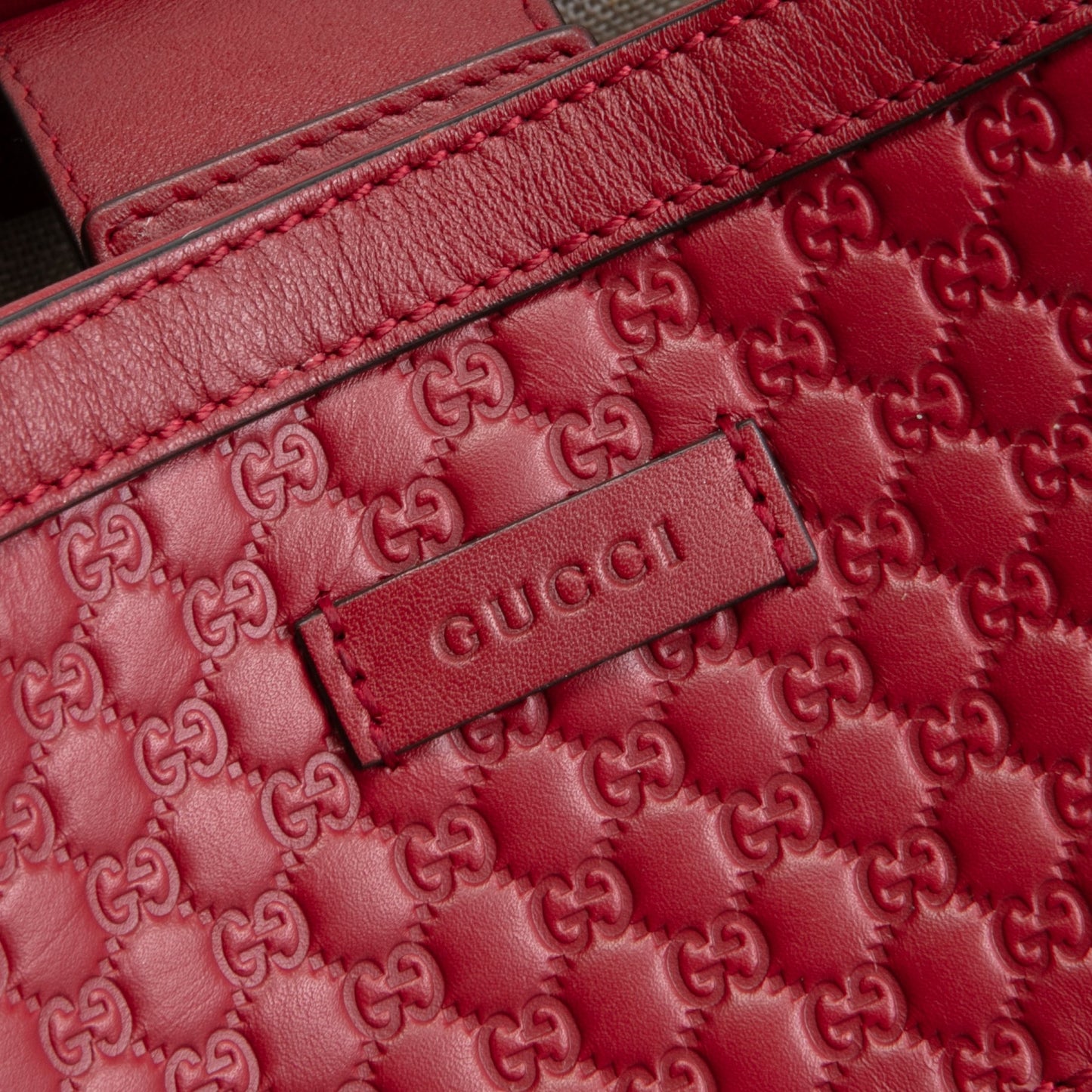 GUCCI Microguccissima Soft Large Tote w/strap - Burgundy OUTLET FINAL SALE