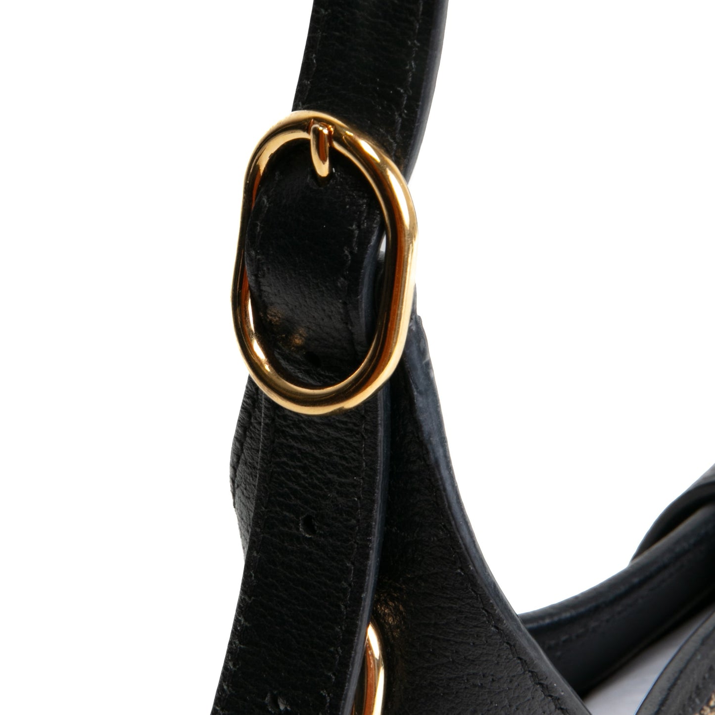 GUCCI Jackie 1961 GG Denim Small- Black